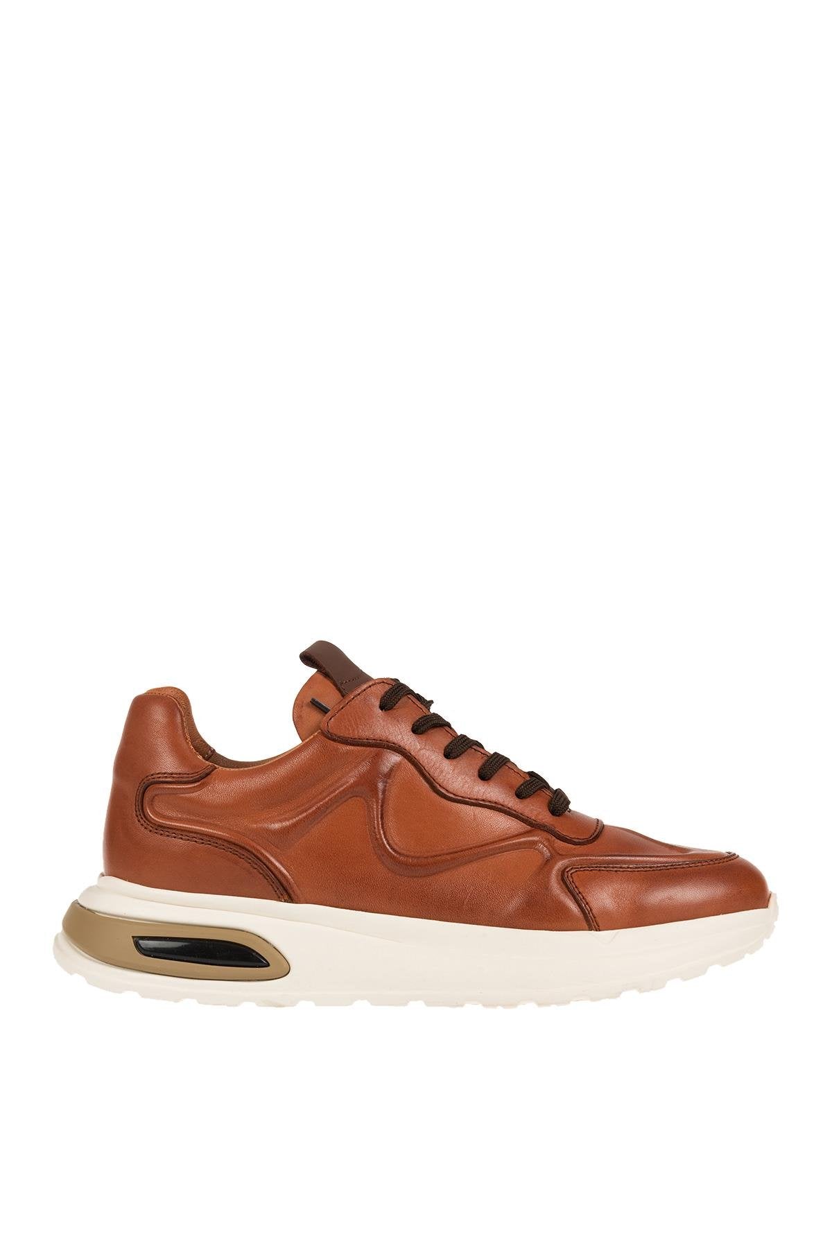 ÜÇEL 2356 HAKİKİ DERİ ERKEK SNEAKER AYAKKABI