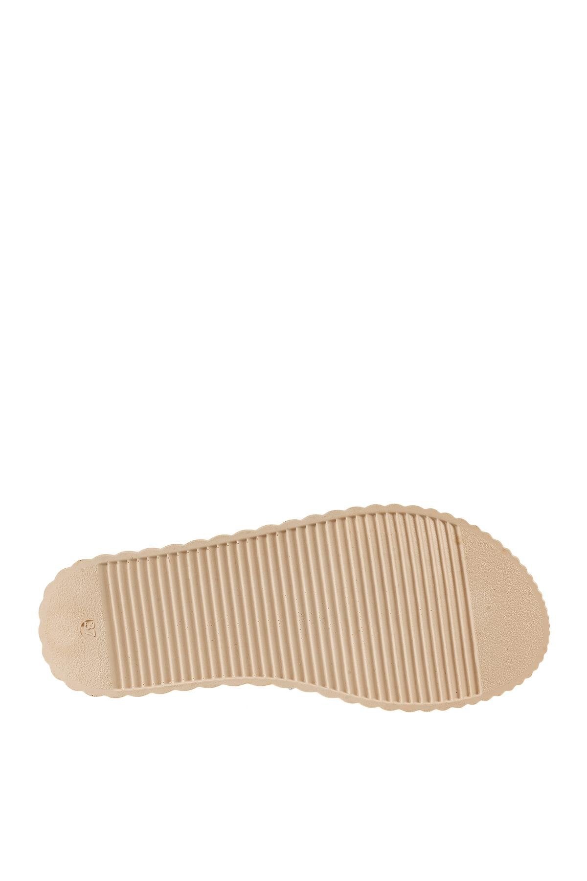 ÜÇEL 405 KADIN SANDALET BEYAZ