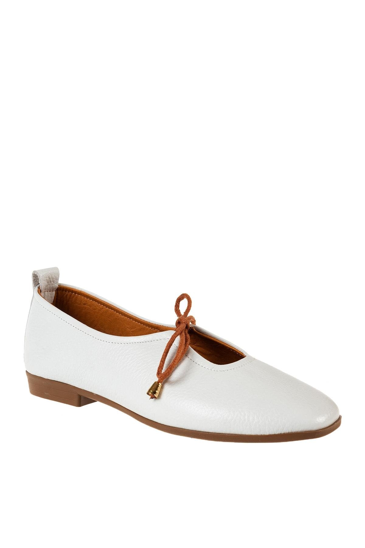 ÜÇEL 5018 KADIN BABET BEYAZ