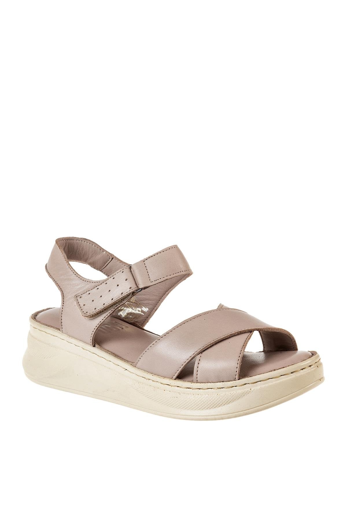 ÜÇEL 51 KADIN SANDALET SİLVER