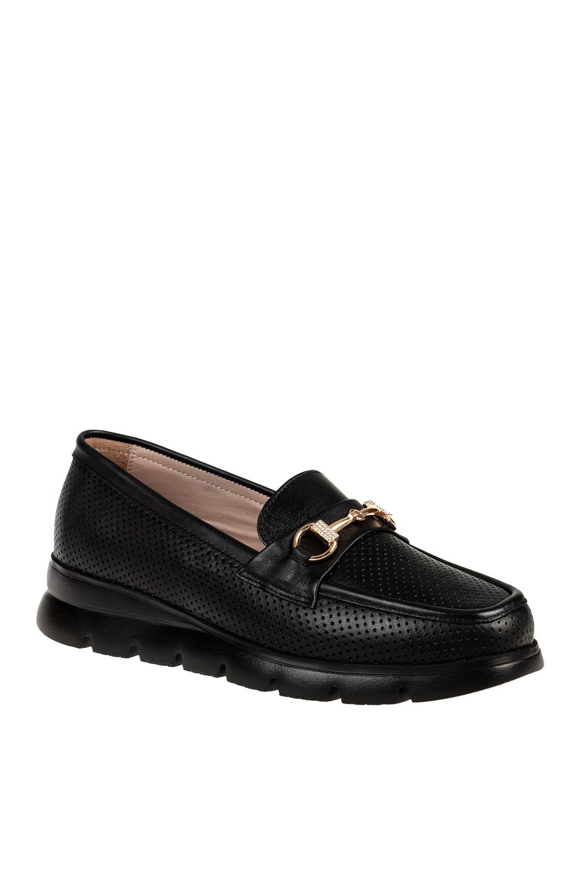 ÜÇEL 6095-1 KADIN LOAFER AYAKKABI