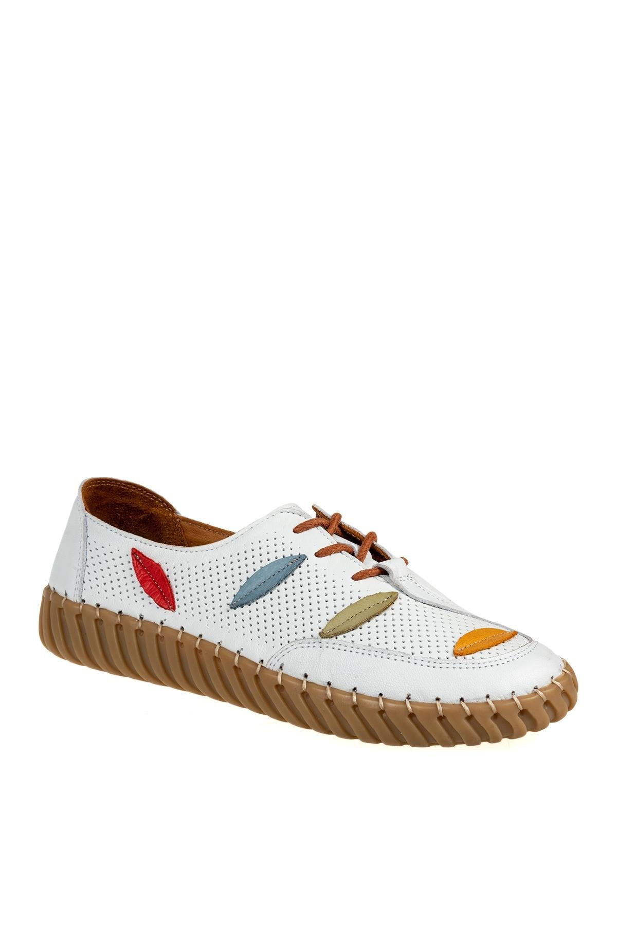 ÜÇEL 671 KADIN CASUAL AYAKKABI BEYAZ