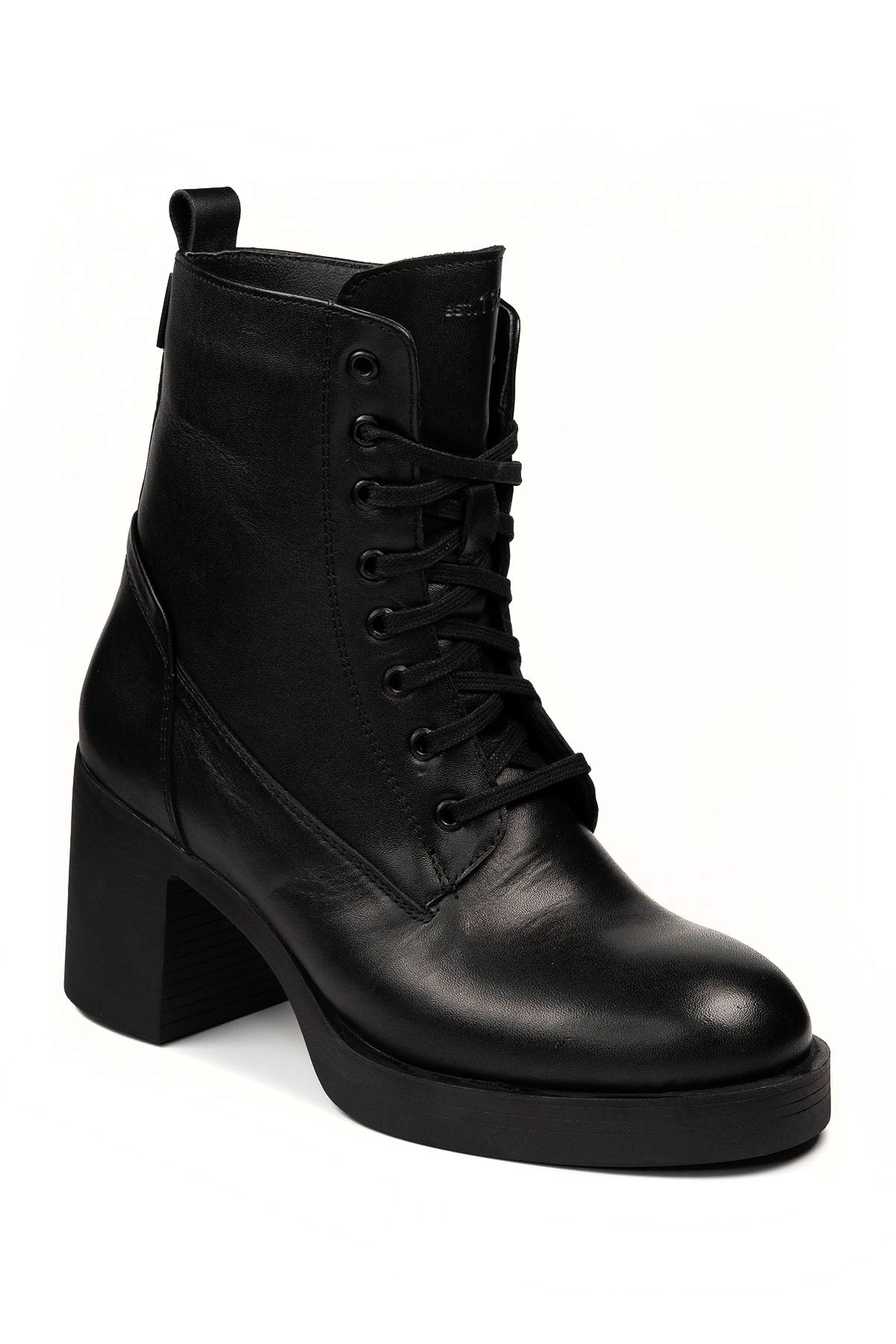 Dr.Flexer 145301 HAKİKİ DERİ KADIN COMFORT BOT SİYAH