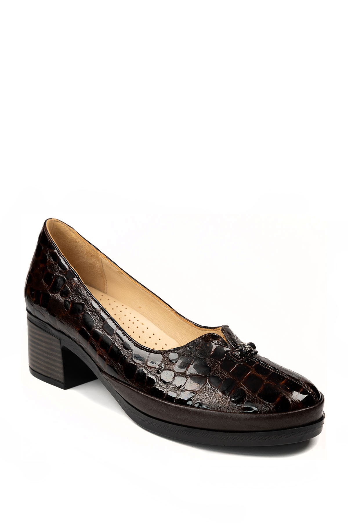 Üçel 106 HAKİKİ DERİ KADIN AYAKKABI