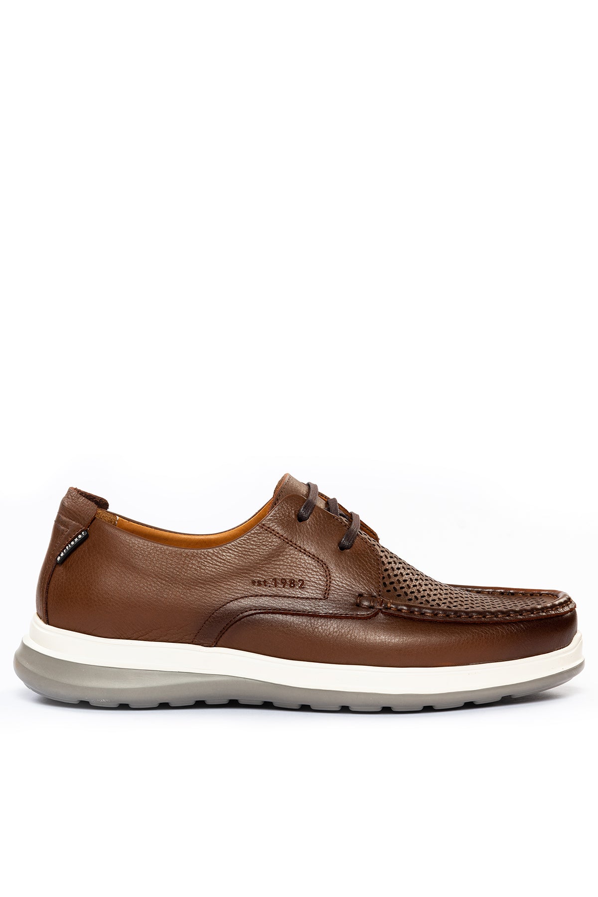 Dr.Flexer 366903 HAKİKİ DERİ ERKEK COMFORT AYAKKABI TABA