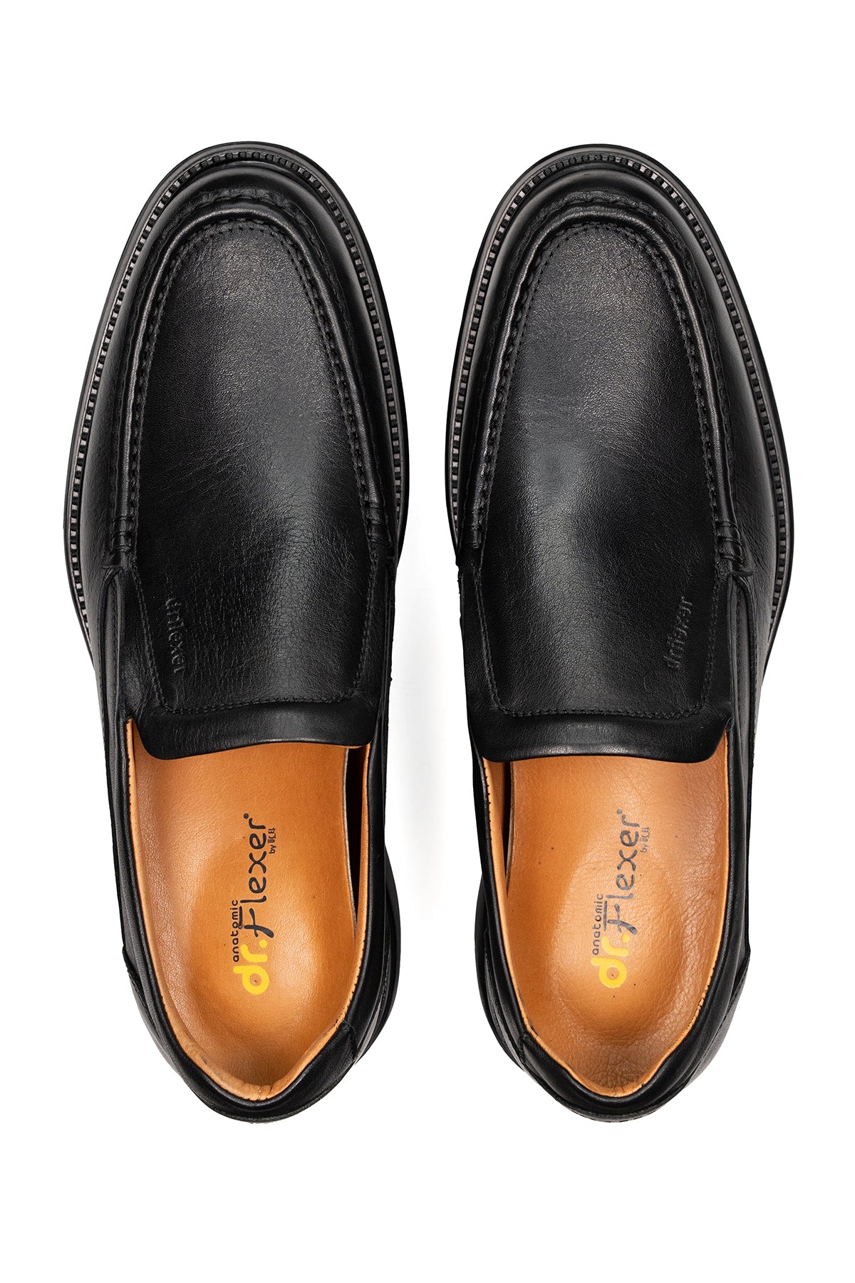 Dr.Flexer 208705 HAKİKİ DERİ ERKEK COMFORT AYAKKABI SİYAH