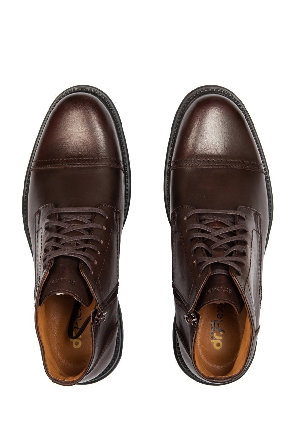 Dr.Flexer 208706 HAKİKİ DERİ ERKEK COMFORT BOT KAHVE KAHVE