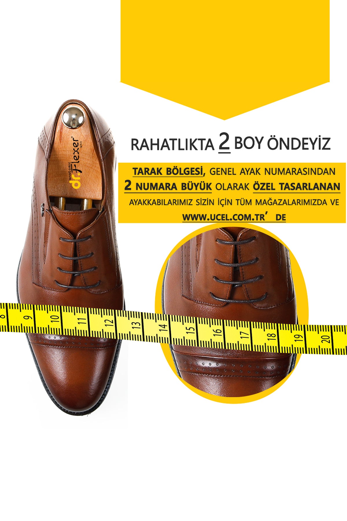 Dr.Flexer 021402 HAKİKİ DERİ ERKEK COMFORT AYAKKABI