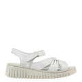 ÜÇEL 1011 KADIN SANDALET BEYAZ