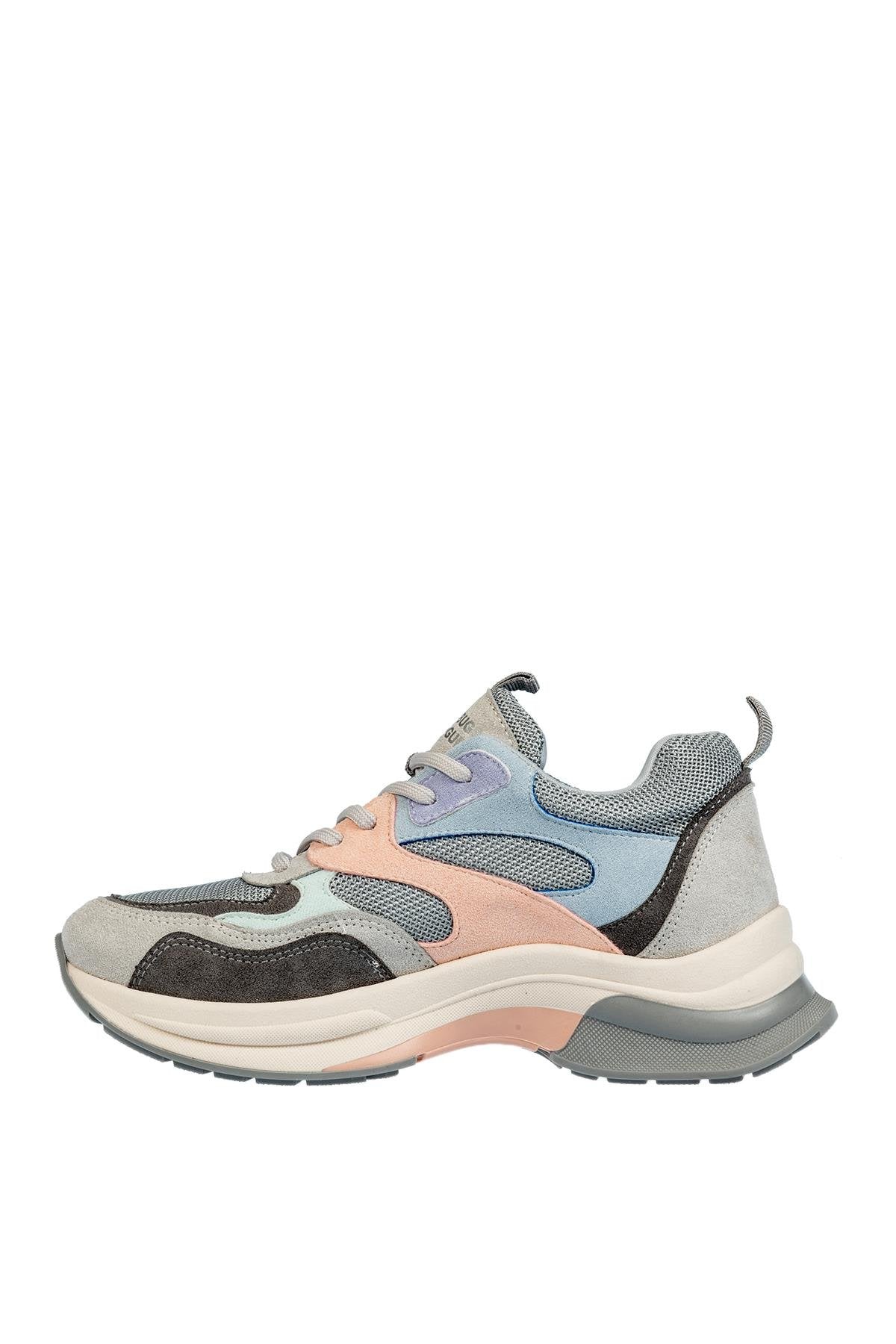 Üçel 30162 KADIN SNEAKER AYAKKABI BUZ MULTİ