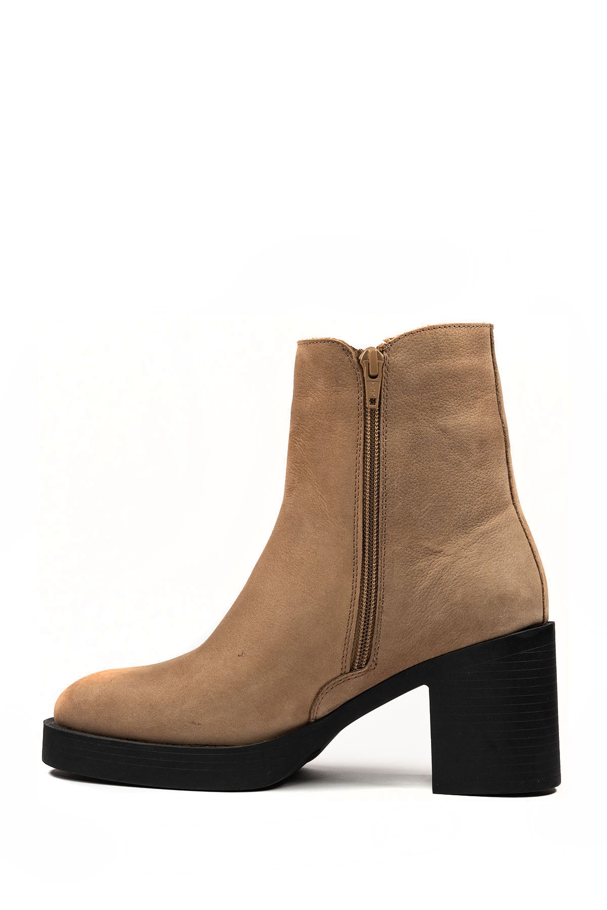 Dr.Flexer 145302 HAKİKİ DERİ KADIN COMFORT BOT NBK VİZON