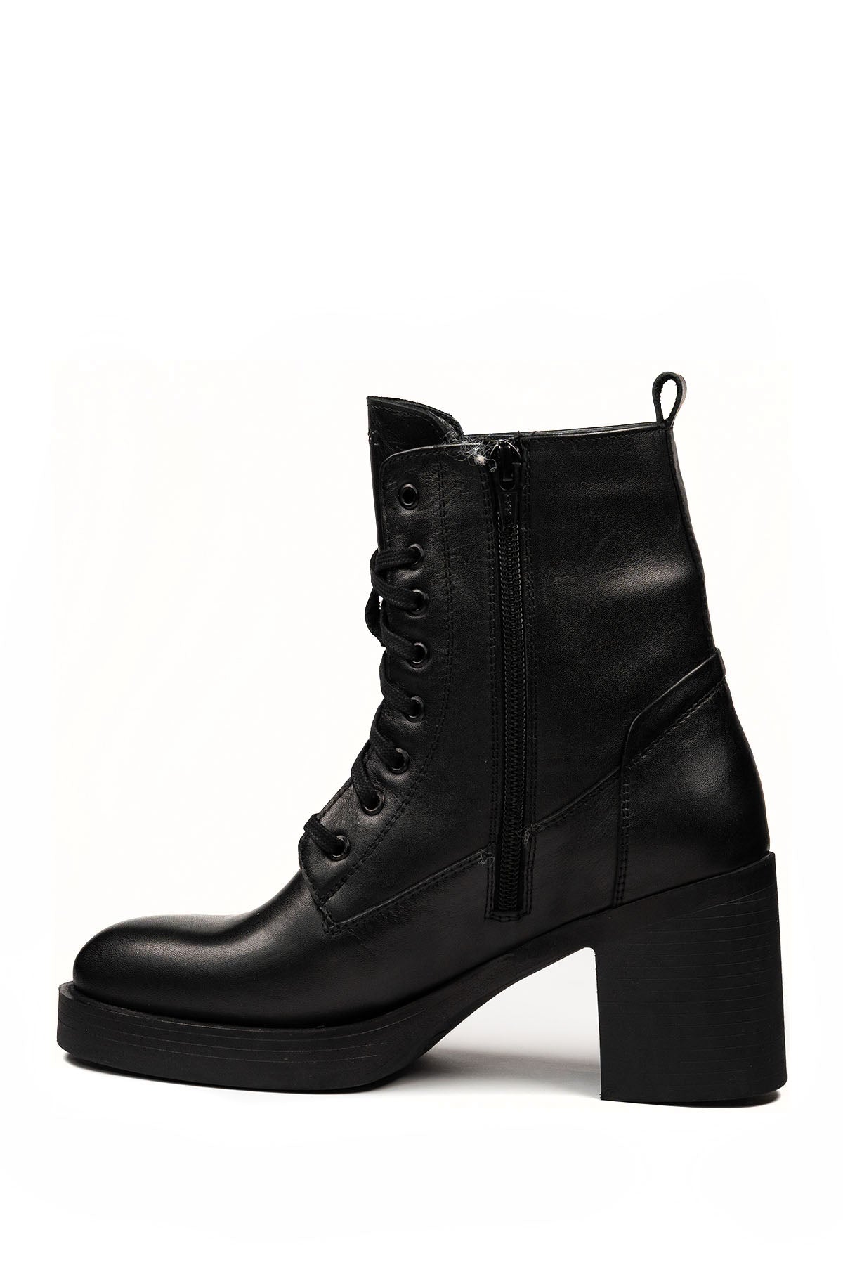 Dr.Flexer 145301 HAKİKİ DERİ KADIN COMFORT BOT SİYAH