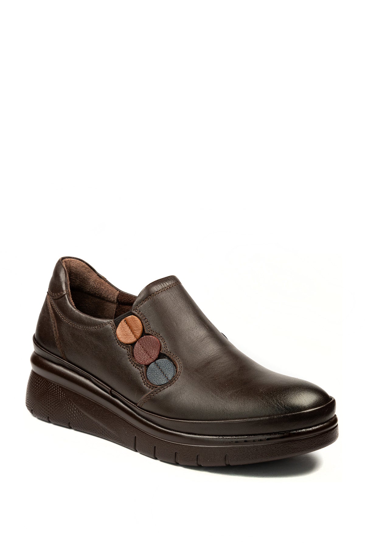 Üçel 156 HAKİKİ DERİ KADIN AYAKKABI